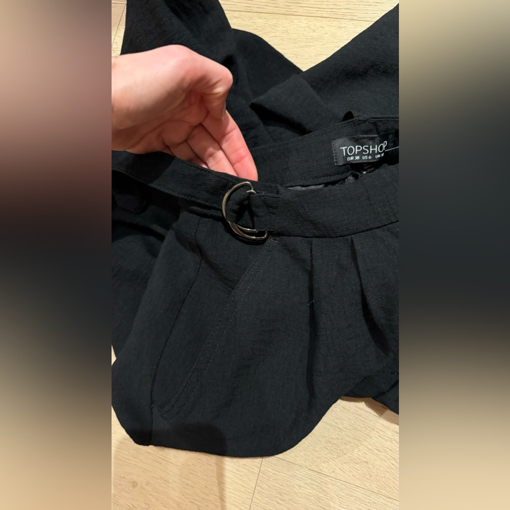 Topshop Black Trousers Women's NWT